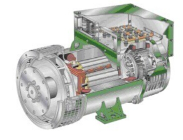 襄汾发电机内部结构图
